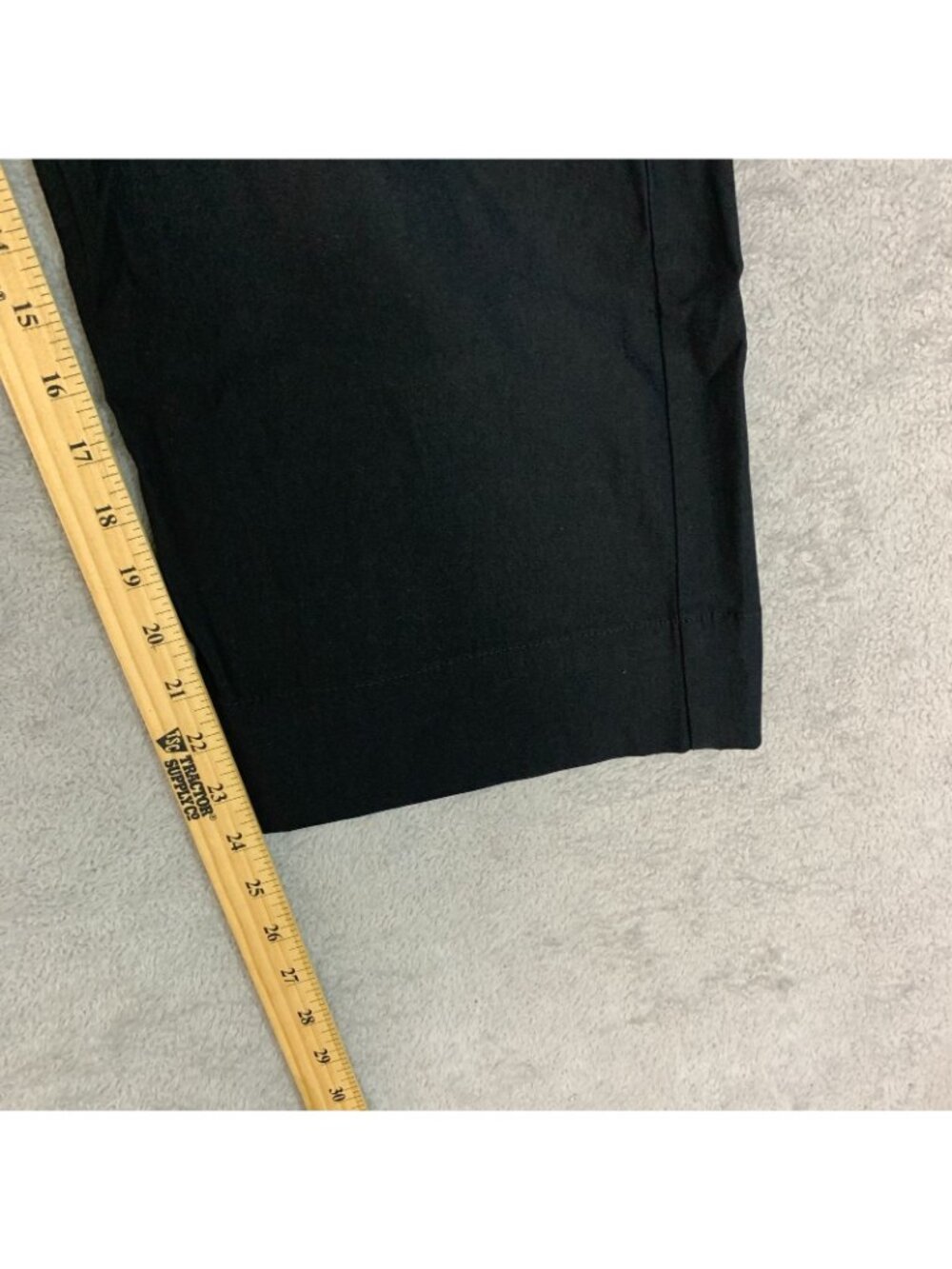 NWT S.C. & Co. Women’s S Black Tummy Control Wide Leg Crop Pants - Picture 8 of 14